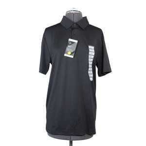 Member's Mark men's jacquard texture short sleeve performance golf polo shirt